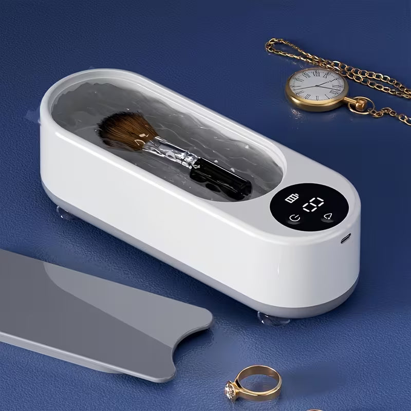 Ultrasonic Glasses Cleaner — Deep Clean Lenses, Jewelry & Watches in Minutes