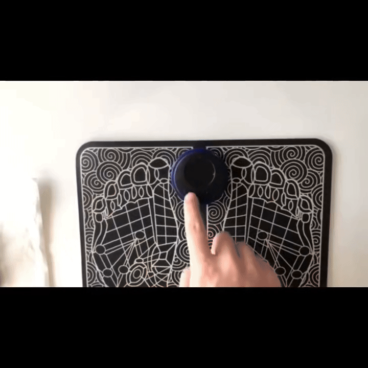 EMS Foot Massager Mat — Electric Foot Pain Relief & Circulation Therapy