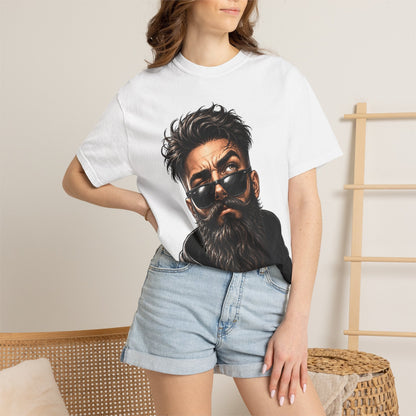 Fearless Beard Graphic T-Shirt