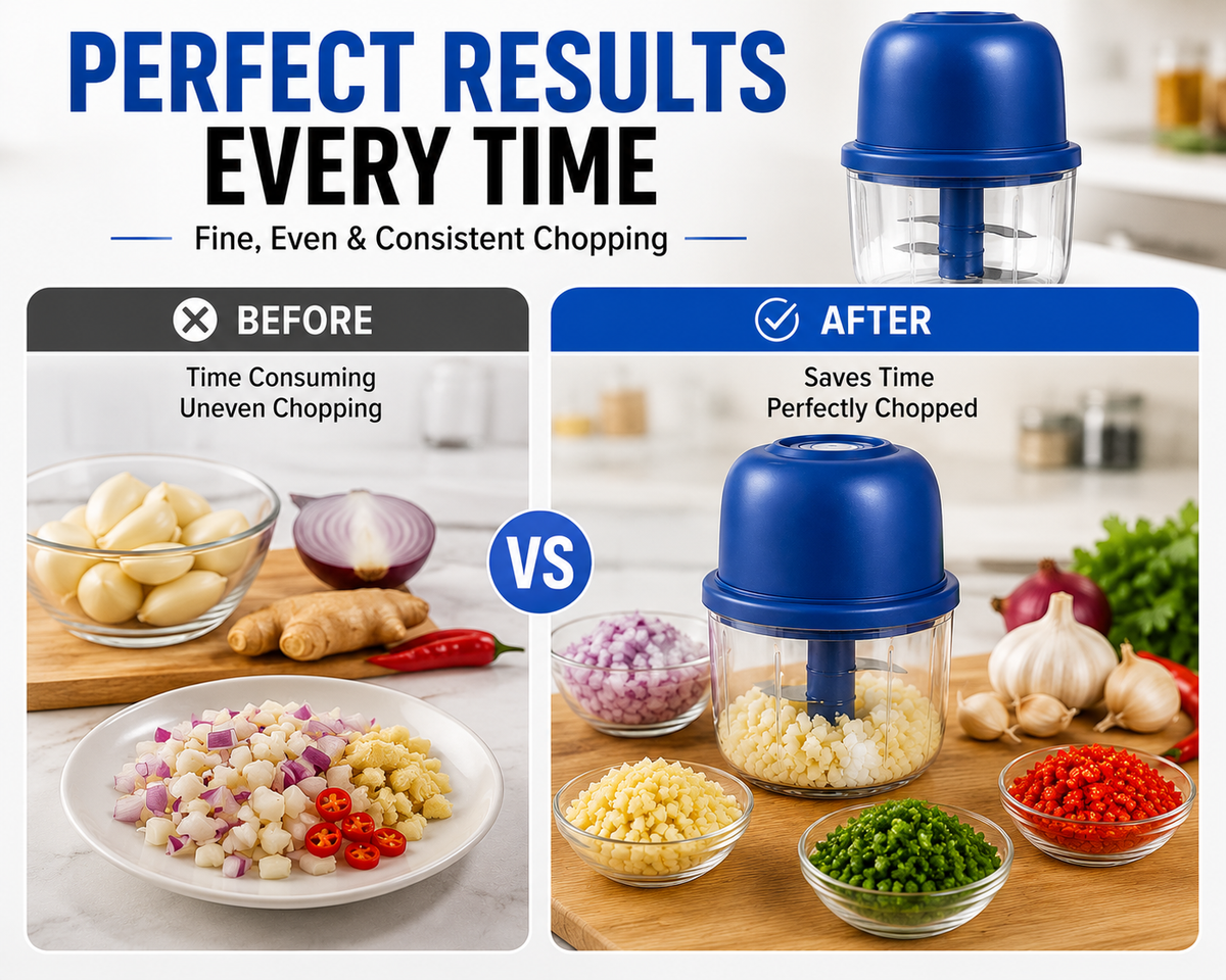 Multifunctional Mini Electric Garlic Chopper