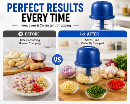 Multifunctional Mini Electric Garlic Chopper