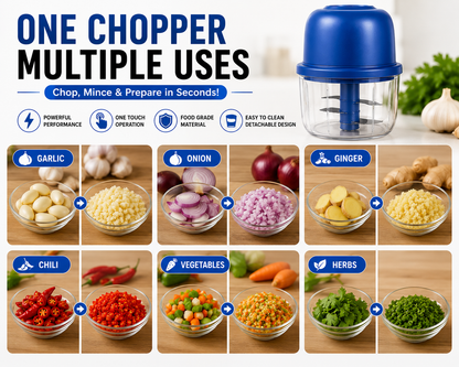Multifunctional Mini Electric Garlic Chopper
