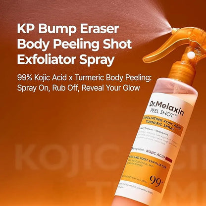 Dr.Melaxin Peel Shot: Kojic Acid Turmeric Exfoliating Spray