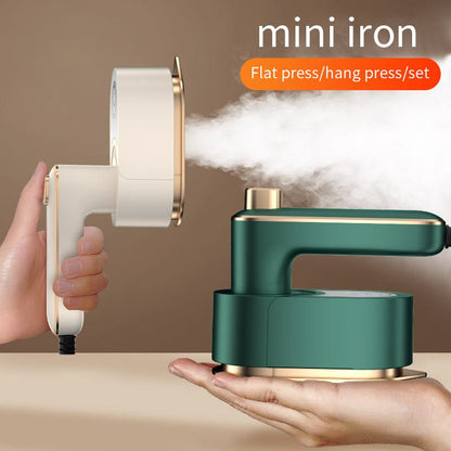 Portable Mini Iron ⚡ 2-in-1 Travel Steam & Dry Iron