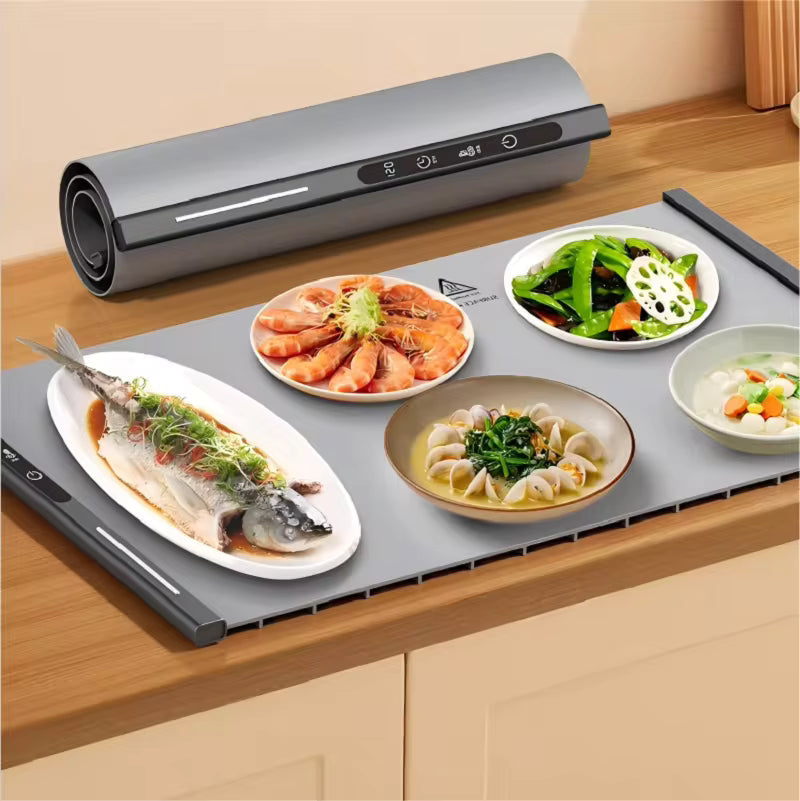 Nano-Silicone Electric Food Warming Mat | Heats in 10 Seconds