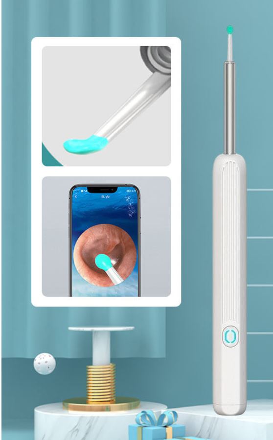 Smart Earwax Removal Kit 👂 HD Visual Ear Cleaner with Camera