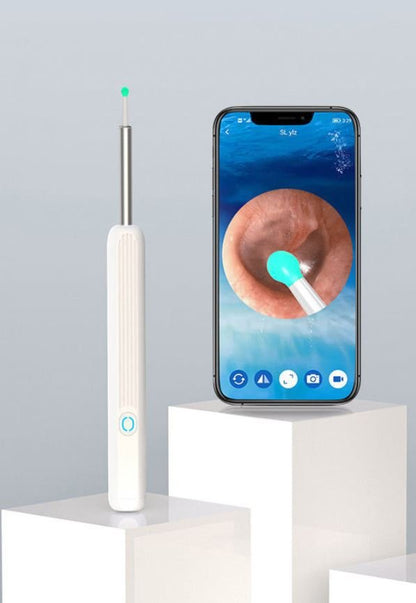 Smart Earwax Removal Kit 👂 HD Visual Ear Cleaner with Camera