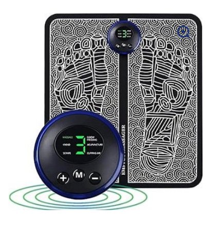 EMS Foot Massager Mat — Electric Foot Pain Relief & Circulation Therapy