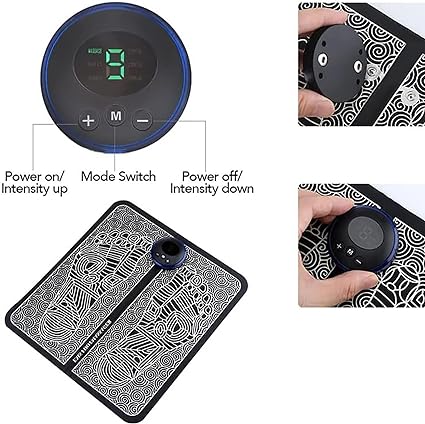 EMS Foot Massager Mat — Electric Foot Pain Relief & Circulation Therapy