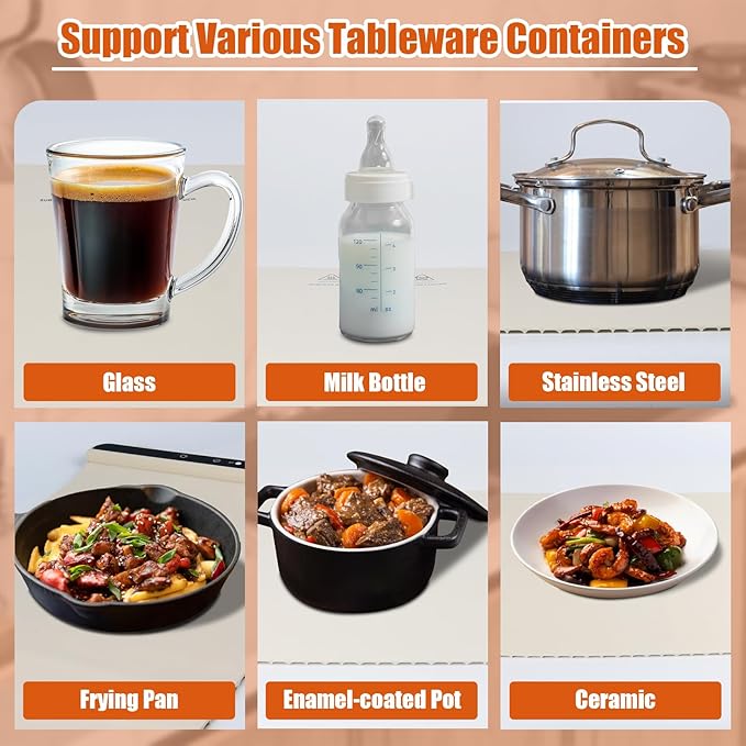Nano-Silicone Electric Food Warming Mat | Heats in 10 Seconds