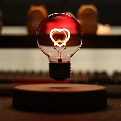 Levitating Heart Lamp — Magnetic Floating LED Romantic Light for Home & Gifting