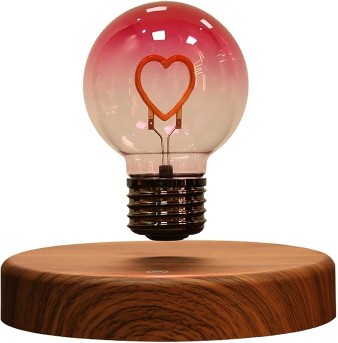 Levitating Heart Lamp — Magnetic Floating LED Romantic Light for Home & Gifting