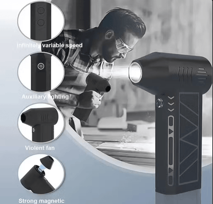 Mini Jet Fan Blower — High-Power Portable Air Duster & Electric Blower