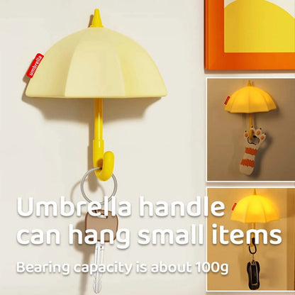 Mini Umbrella Magnetic LED Night Light — Cozy Silicone Ambient Lamp for Bedroom & Kids Room