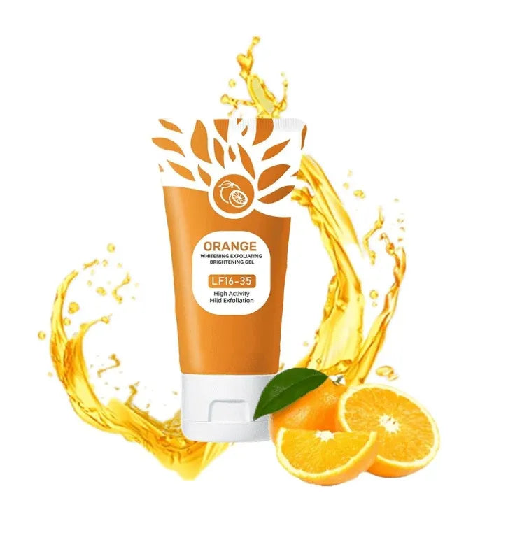 Orange Exfoliating Face Gel – Brightening Peeling Scrub
