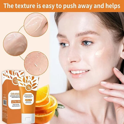 Orange Exfoliating Face Gel – Brightening Peeling Scrub