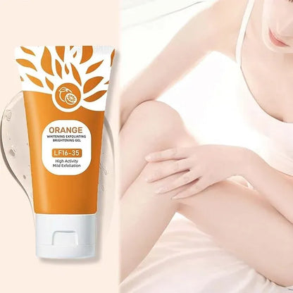 Orange Exfoliating Face Gel – Brightening Peeling Scrub