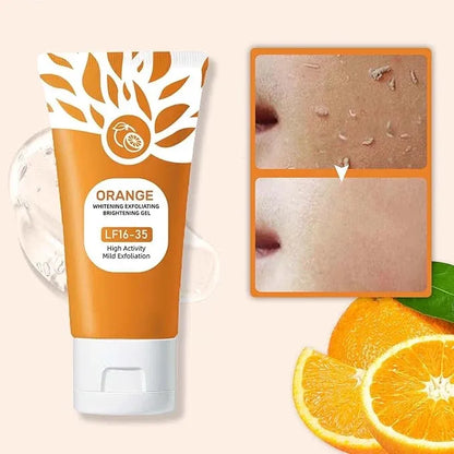 Orange Exfoliating Face Gel – Brightening Peeling Scrub
