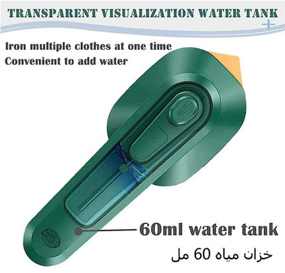 Portable Mini Iron ⚡ 2-in-1 Travel Steam & Dry Iron