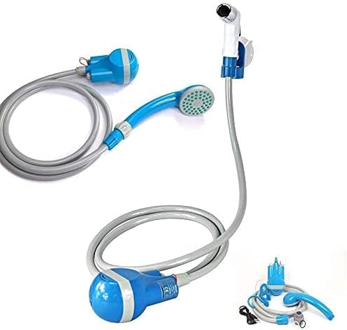Portable Outdoor Shower Kit — USB Rechargeable Camping Shower Pump
